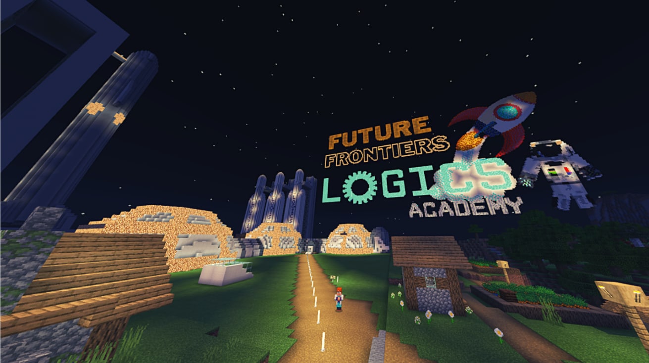 Future frontiers logics academy sign board