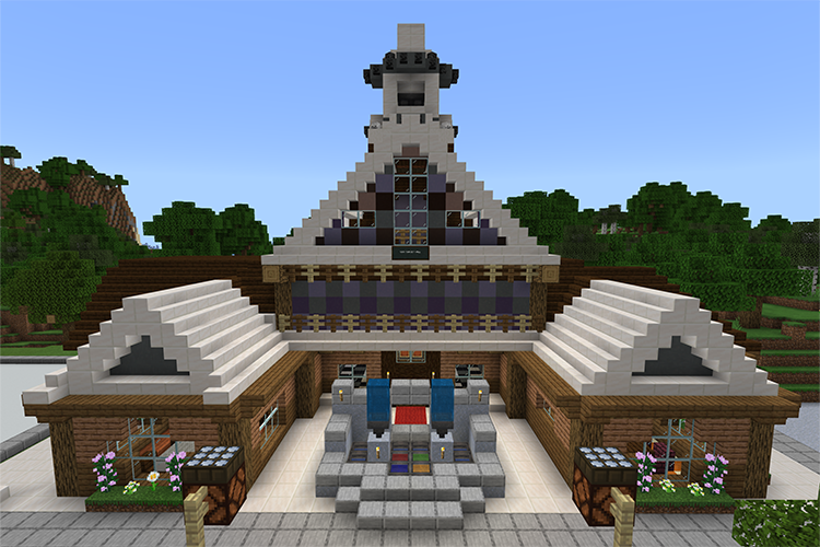 Minecraft Education Edition Starter Town in Taiwan