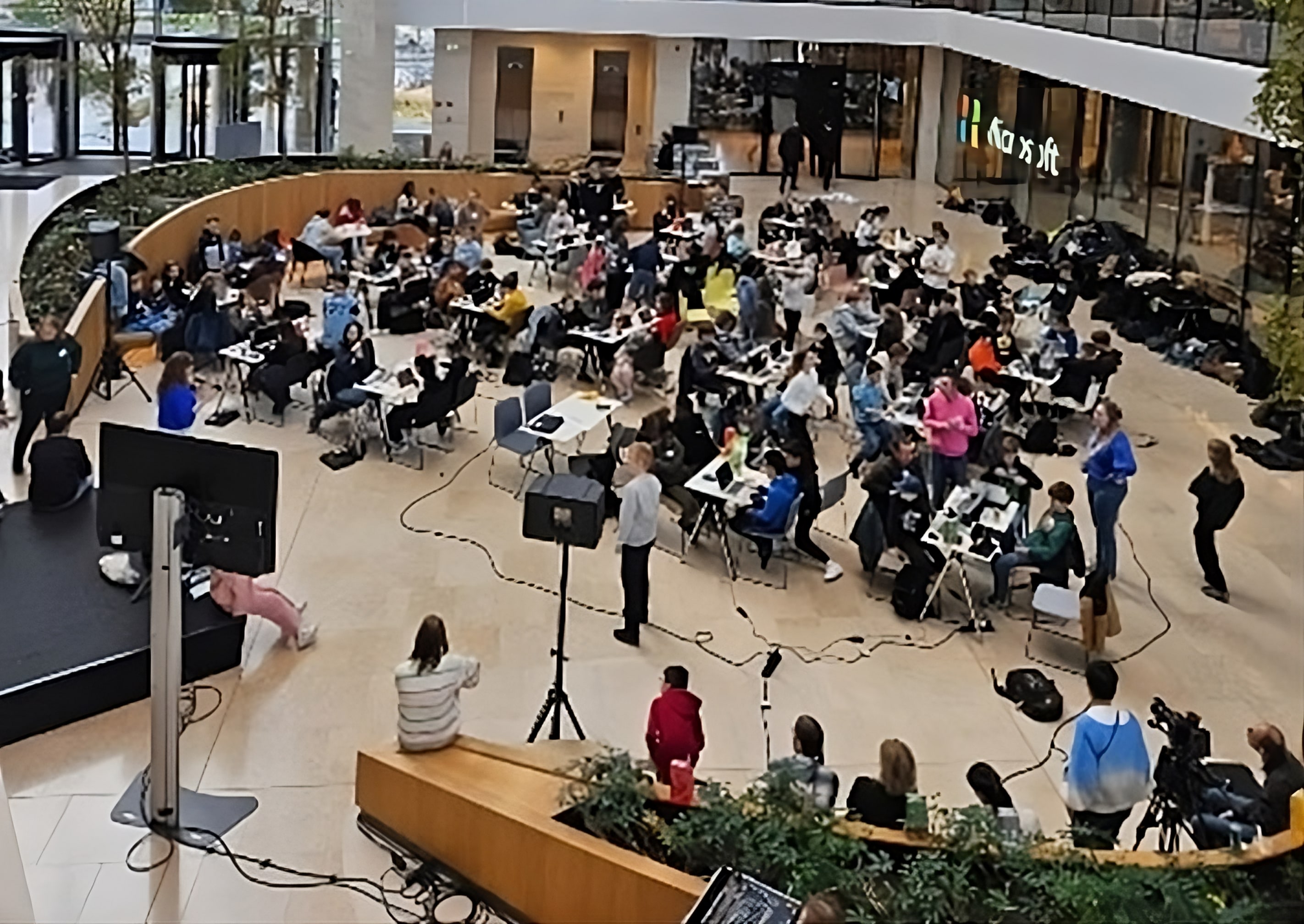 photo of students and teachers 