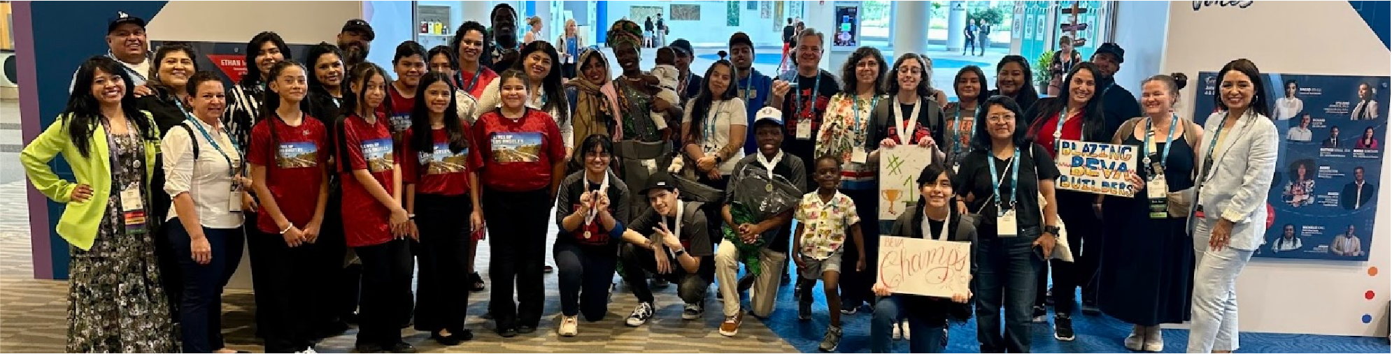 LAUSD students and staff at the ISTE 2024 conference