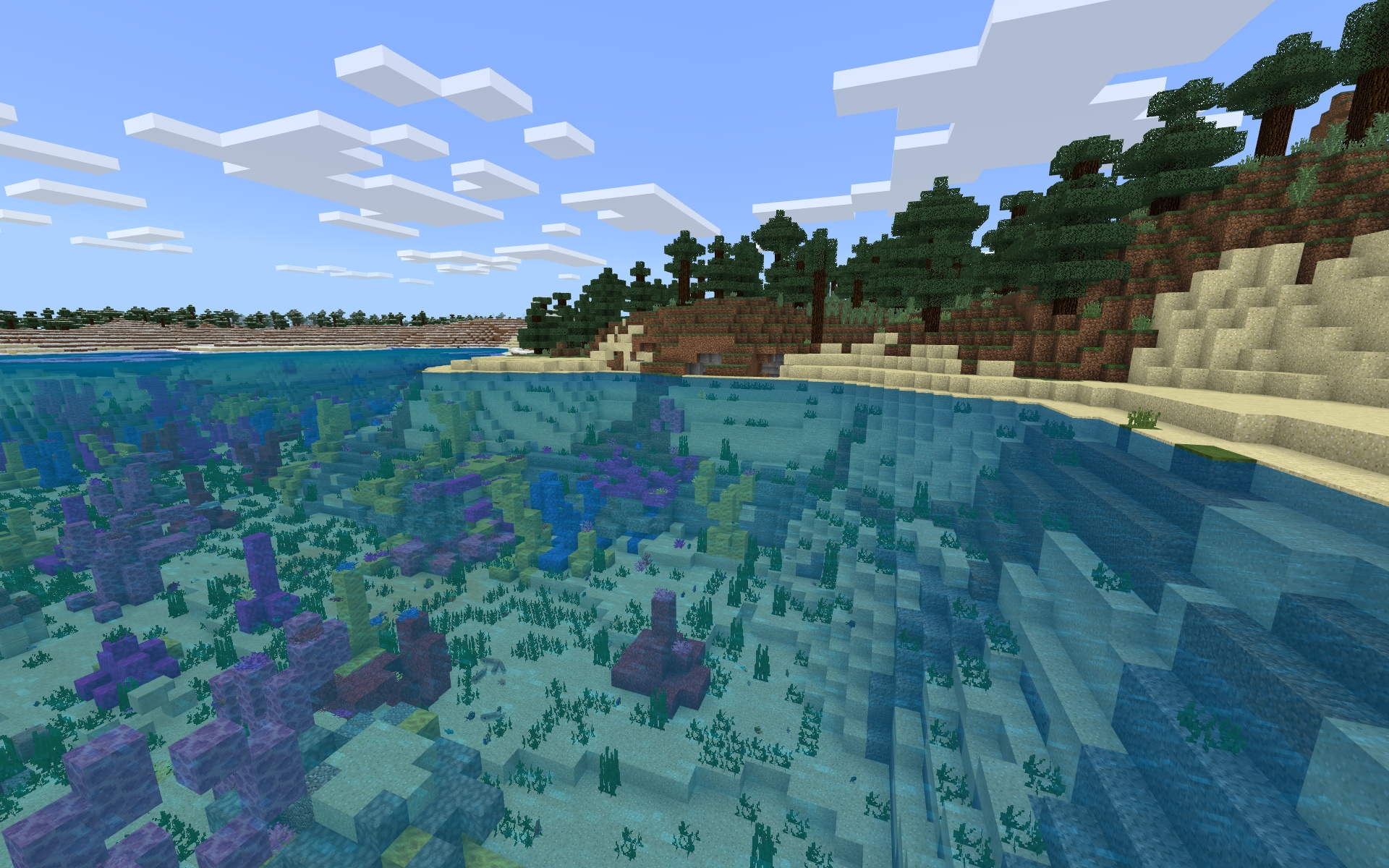 Coral Reef in Minecraft: Education Edition