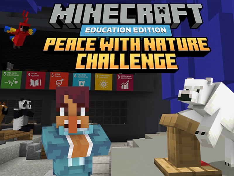 Global Build Challenge 2021 Peace With Nature key art