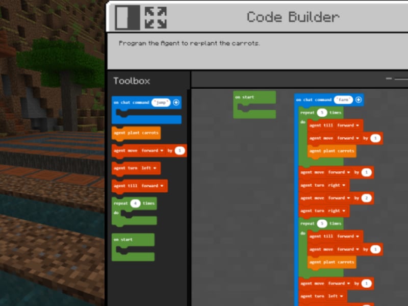 Minecraft Learn to Code