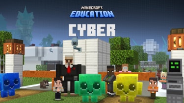 Minecraft Education Cyber logo